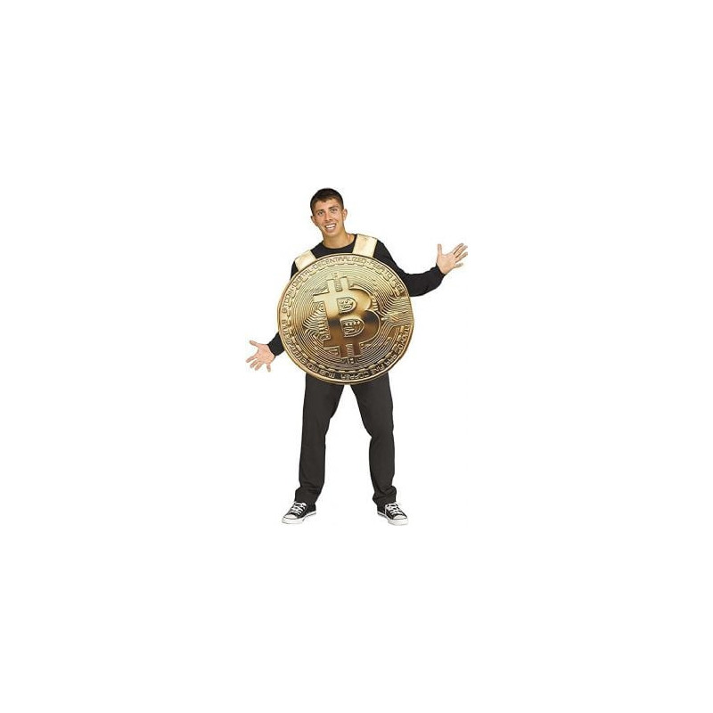 Costume de bitcoin (adulte)