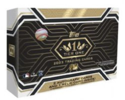 2023 baseball -  topps tier one - hobby box