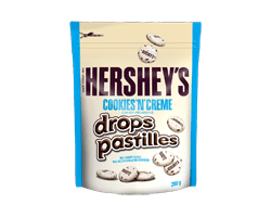 HERSHEY'S Hershey's pastilles biscuits et crème, 200 g