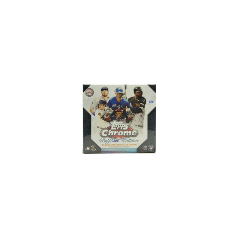 2020 baseball -  topps chrome sapphire hobby box