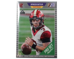 2021 football -  leaf pro set spencer rattler amateur rookie cards