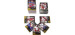 2012-13 hockey -  série heroes and prospects avec 3d (199 cartes)