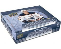 2021-22 hockey -  upper deck credentials (p6/b8)