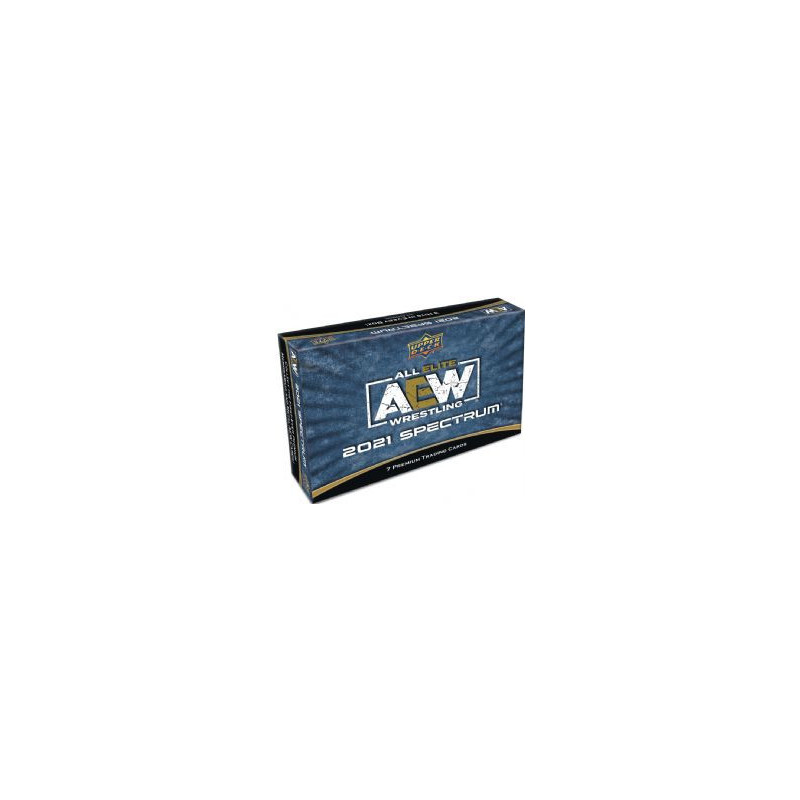 2021 aew -  upper deck all elite wrestling spectrum hobby box