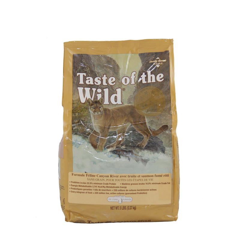 Taste of the Wild Formule pour chats avec truite et saumon…