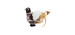 Winter pigeon toy for cats