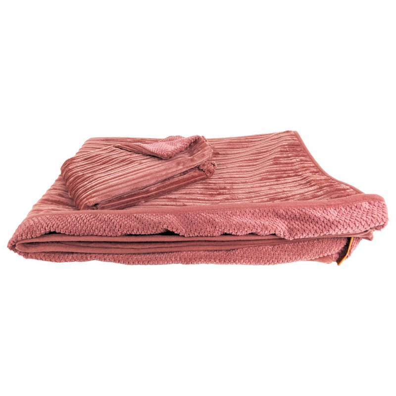 BeOneBreed Housse pour lit double confort, Rose chi…