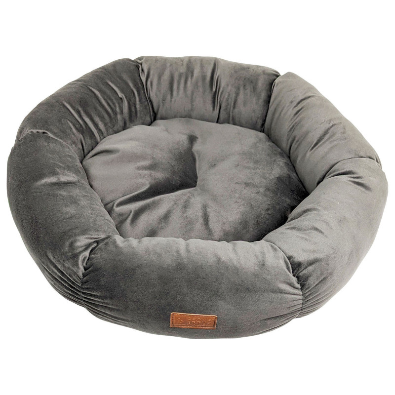 Velvet comfort round bed