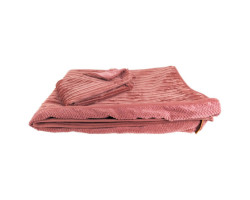 BeOneBreed Housse pour lit double confort, Rose chi…