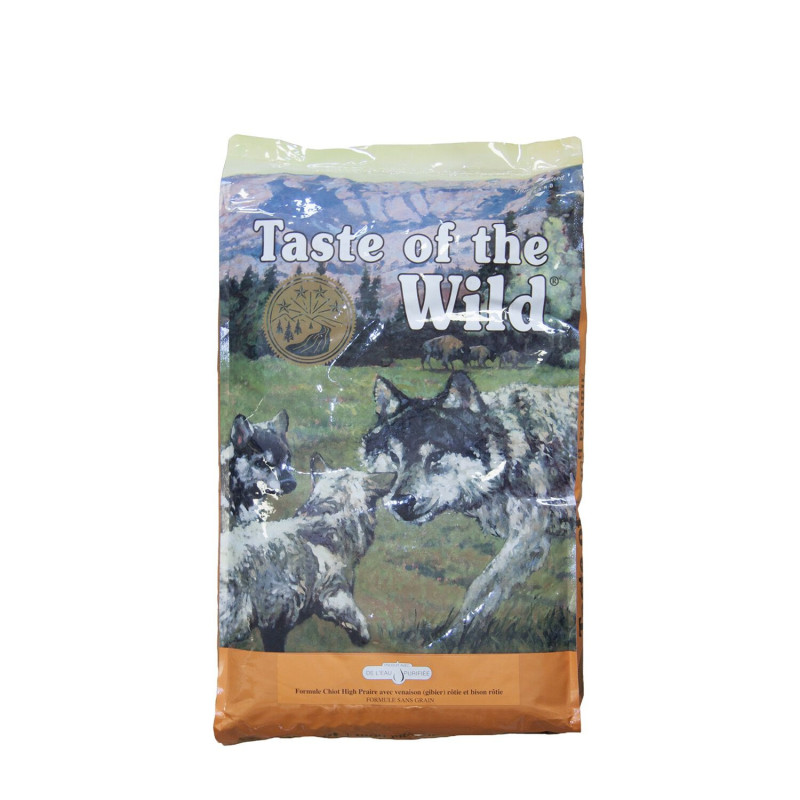 Taste of the Wild Formule pour chiots avec bison rôti et g…