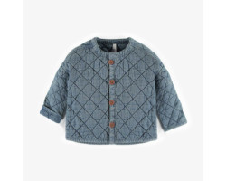 Vest in quilted denim, newborn