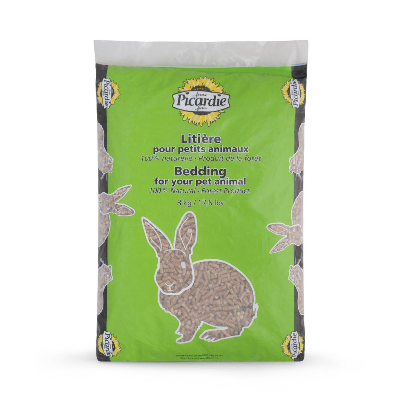 Wood pellet litter for little ones…