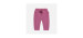 Red-violet regular fitted pants in French terry, baby