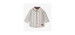 Shirt with long sleeves in linen and cotton, baby