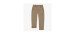 Sand wide fit pants with a paperbag waist in twill denim, child