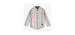 Shirt with long sleeves in linen and cotton, child