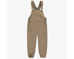 Sand casual overalls in stretch twill, child