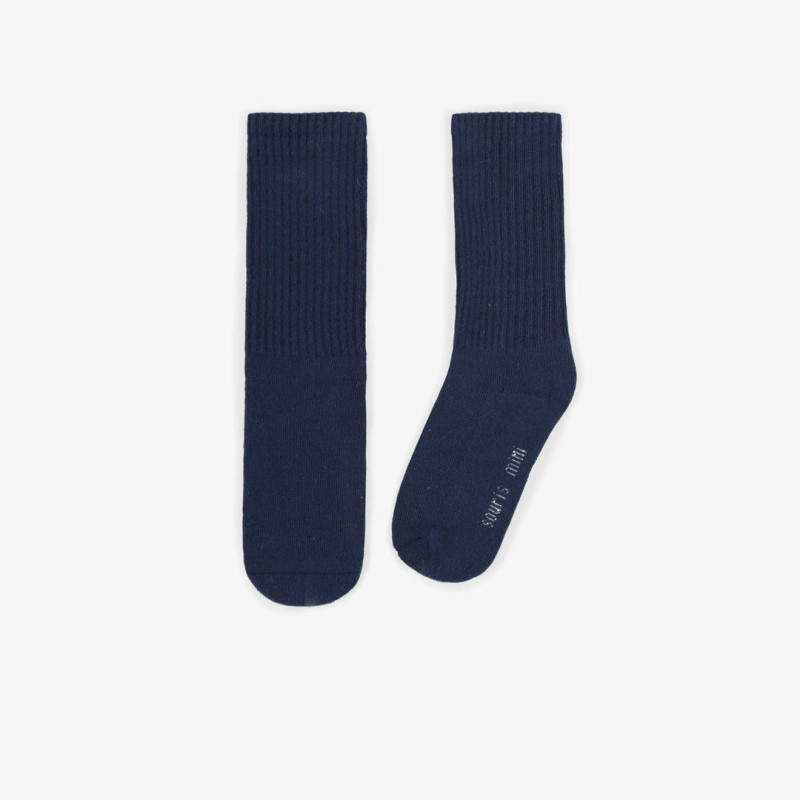 Navy long socks, child