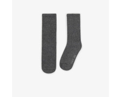 Charcoal long socks, child