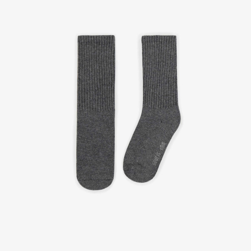 Charcoal long socks, child