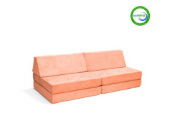 Complete Modular Sofa - Peach Party