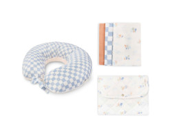 Nursing Pillow + Changing Mat + Blanket Set