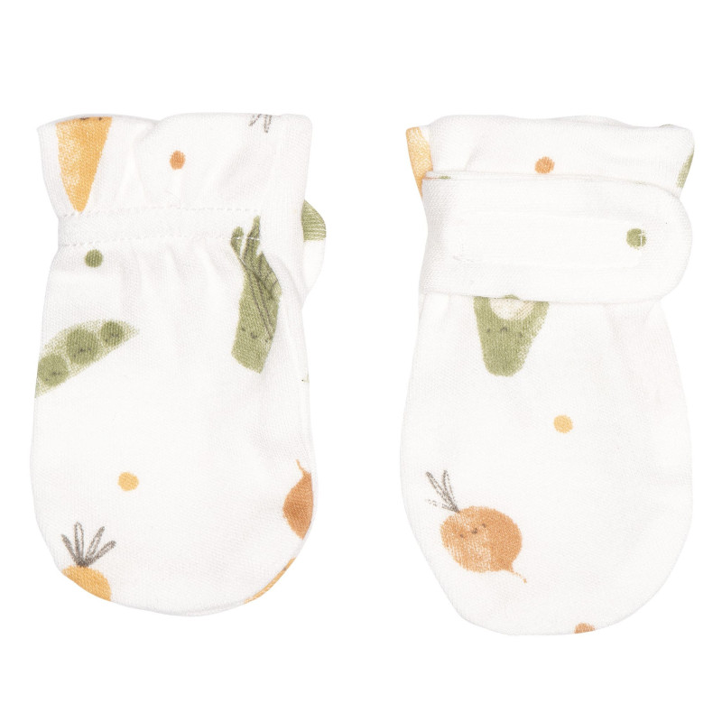 Bamboo Mitts 0-3 months - Vegetables