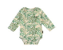 Botanical Long Sleeve Onesie 3-24 months