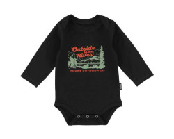 Outside Long Sleeve Onesie 3-24 months