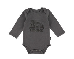 Moose Long Sleeve Onesie 3-24 months