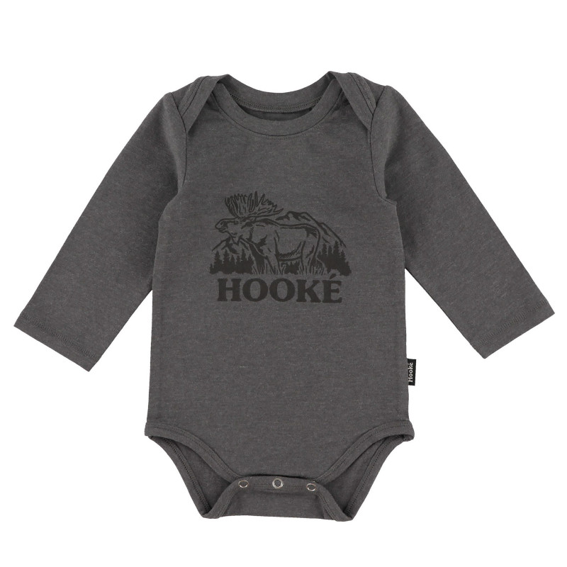 Moose Long Sleeve Onesie 3-24 months