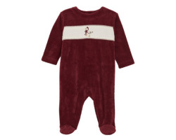 Velor Jumpsuit Newborn -9 months