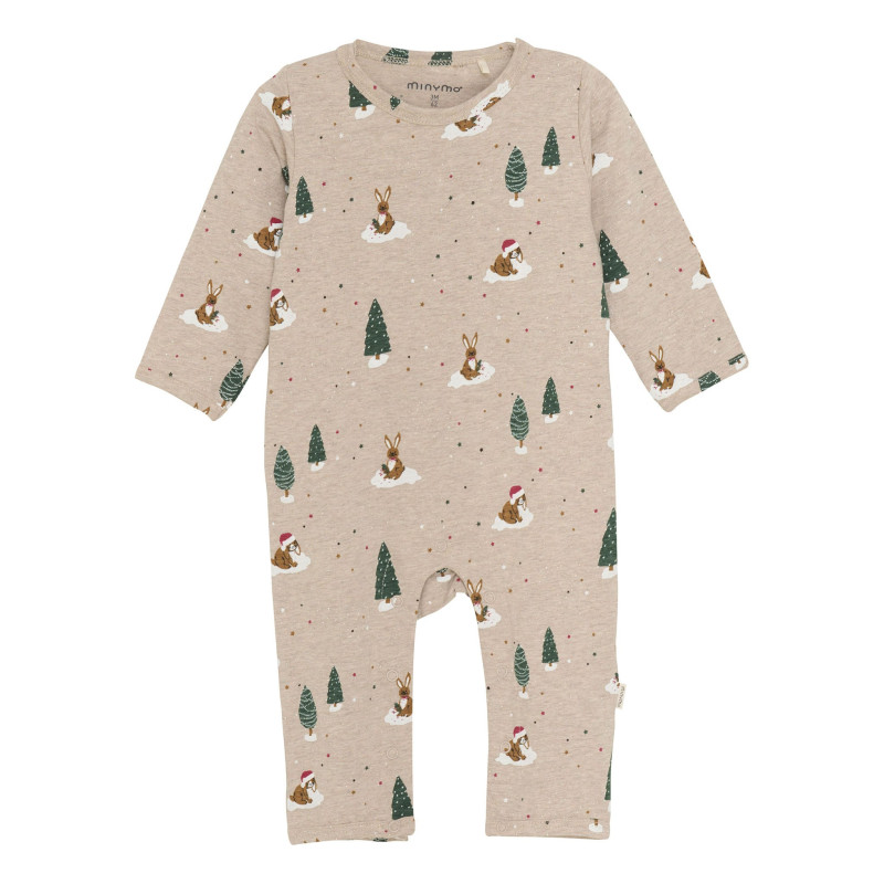 Festive Printed Jumpsuit 6-24 months