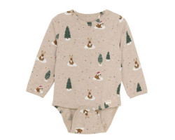 Festive Printed Onesie 6-24...