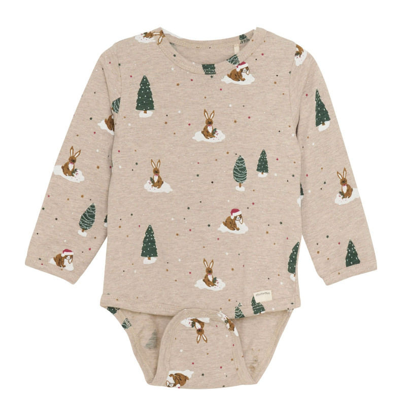 Festive Printed Onesie 6-24 months