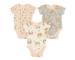 Onesies (3) Foxes 0-30 months