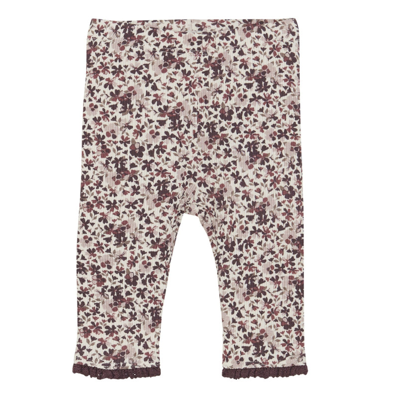 Ribbed Flower Leggings 6-24 months