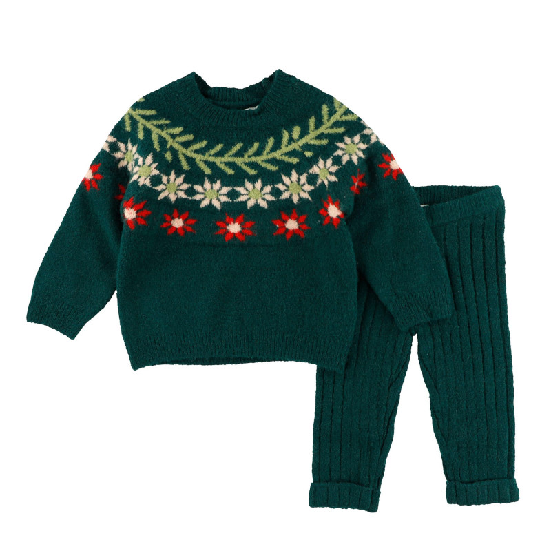 Fair Isle Knit Set 9-24 months