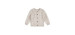 Firsts par Petit Lem Veste Tricot Beige Prunes 3-24mois