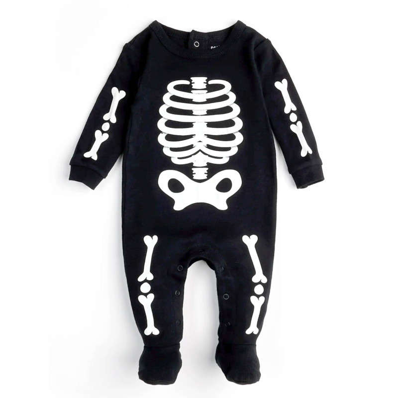 Skeleton Pajamas 0-24 months