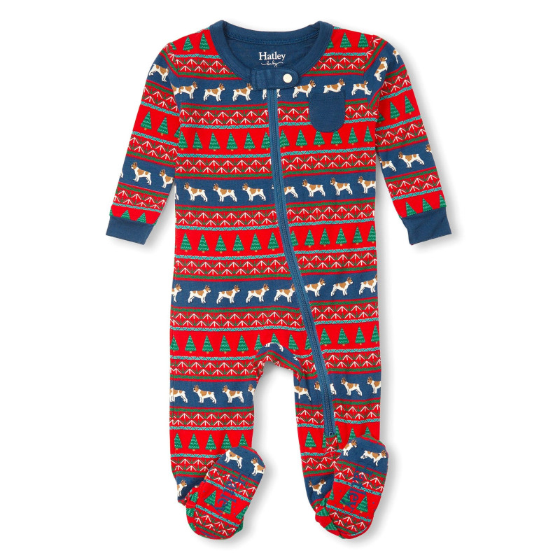 Bamboo Bulldog Pajamas 3-24 months