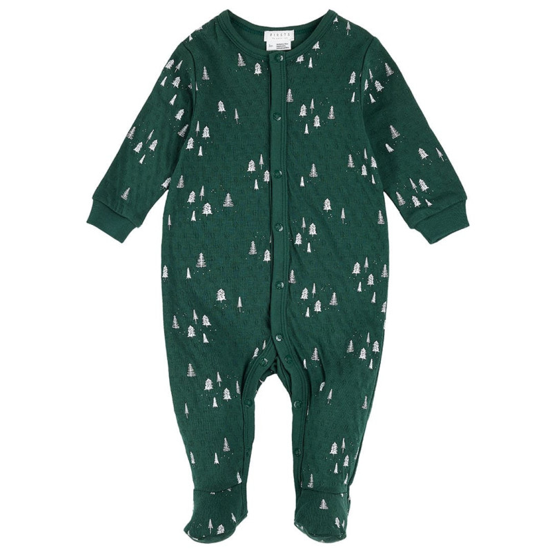 Pointelle Sapins Pajamas 0-12 months