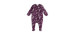 Firsts par Petit Lem Pyjama Fleurs Prunes 0-12mois