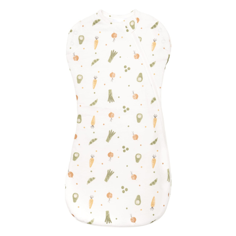 Perlimpinpin Sac de Nuit Bambou Nouveau-Né - Légumes