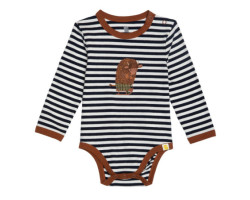 Striped Long Sleeve Onesie 0-24 months