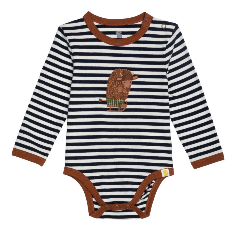 Striped Long Sleeve Onesie 0-24 months