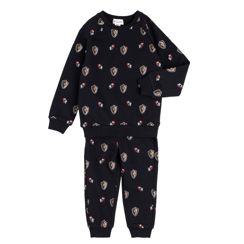 Knights Wadded Pants Set 3-24 months