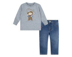 Levi's Ensemble Deux Pièces Cowboy 12-24mois