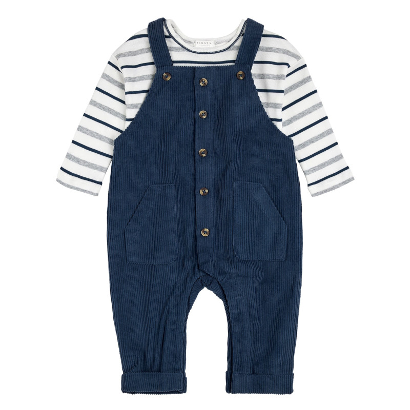 Hockey Overalls Set 3-24 months