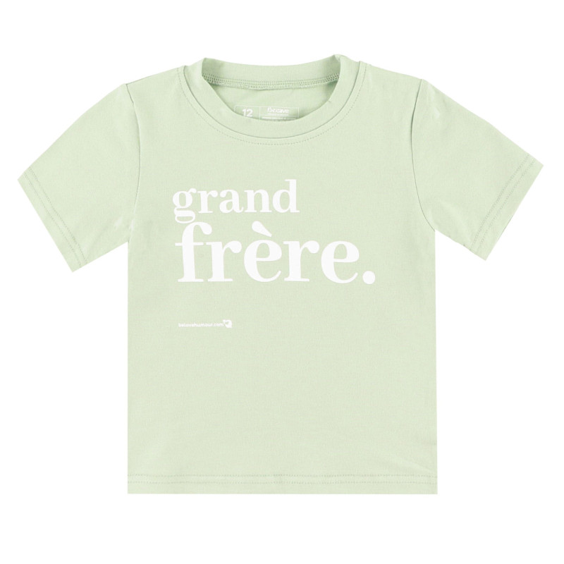 Bedaine Love T-shirt Grand Frère 12-18mois